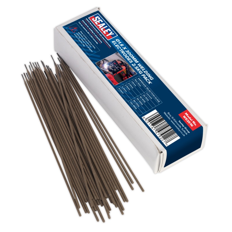 Welding Electrodes 1.6 x 300mm 2.5kg Pack – WE2516