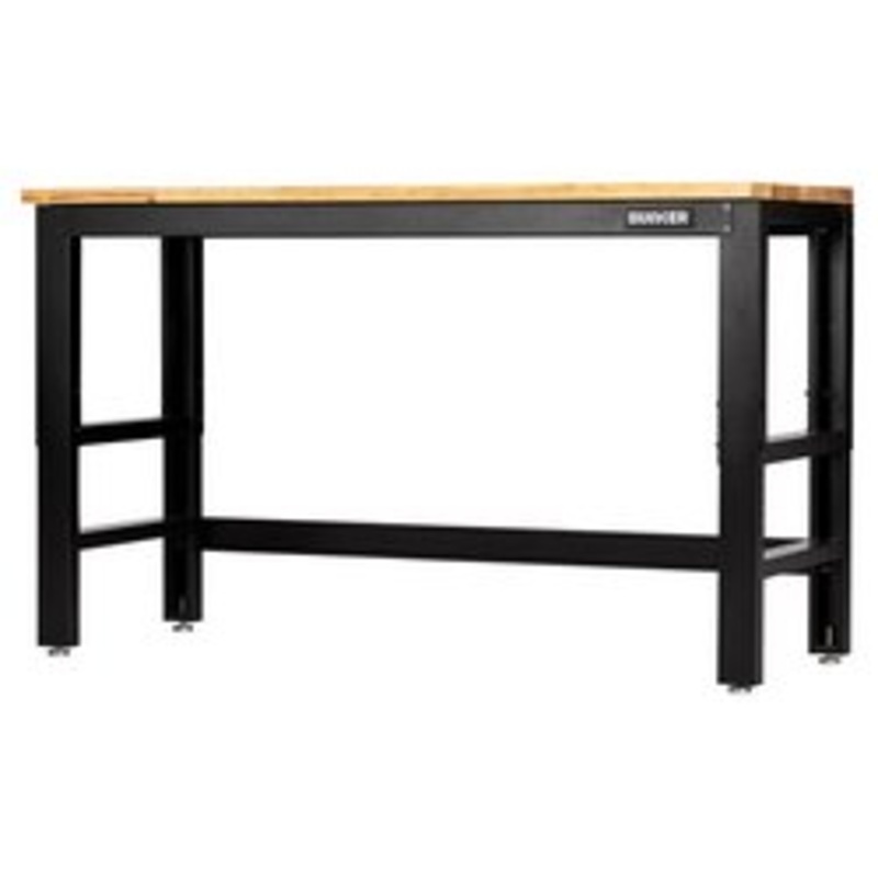 Bunker Workbench With Hardwood Worktop, 1550Mm | B300-Wb61W