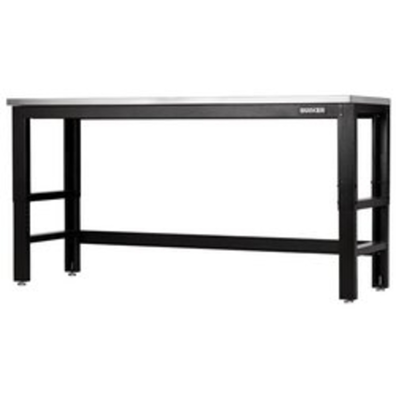 Bunker Workbench With Stainless Steel Worktop, 1830Mm | B300-Wb72Ss