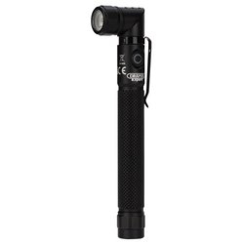 Draper Expert Smd Led Usb Rechargeable 90 Adjustable Head Torch, 3.5W, 350 Lumens, Usb-C Cable Supplied | Rfl350