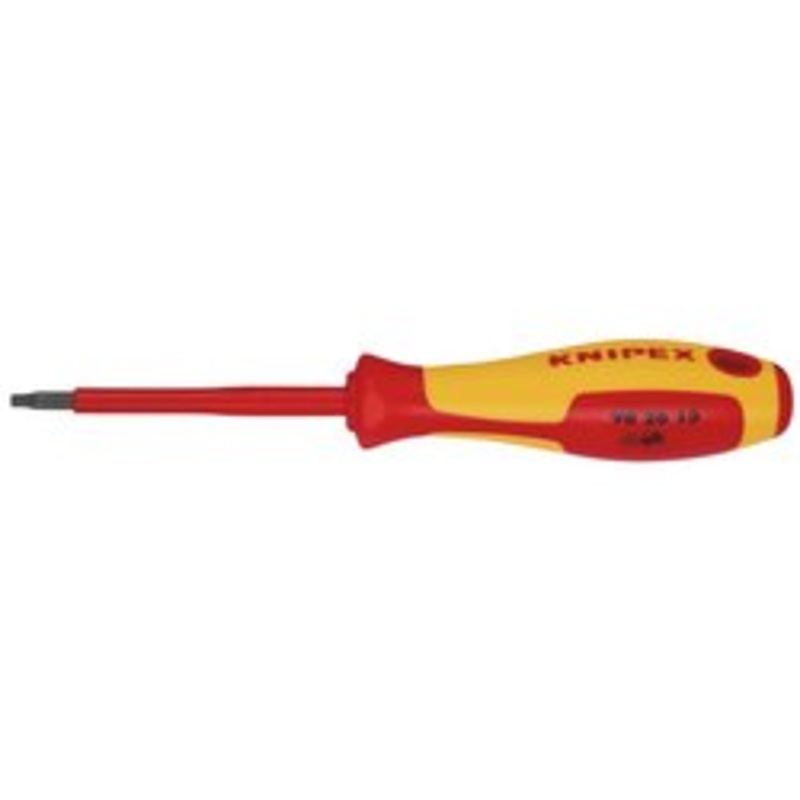 Knipex 98 26 15 Vde Insulated Torx Screwdriver Tx15 X 80Mm | 98 26 15