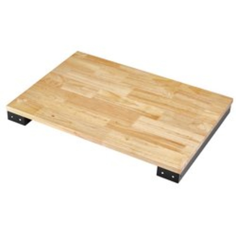 Bunker Hardwood Worktop For 3 Tier Tool Trolley | Ms400-3Tcrtw
