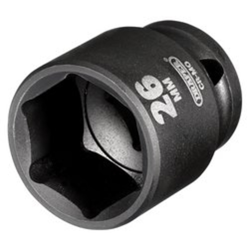 Draper Hi-Torq Impact Socket, 1/2 Sq. Dr., 26Mm | 410Mm