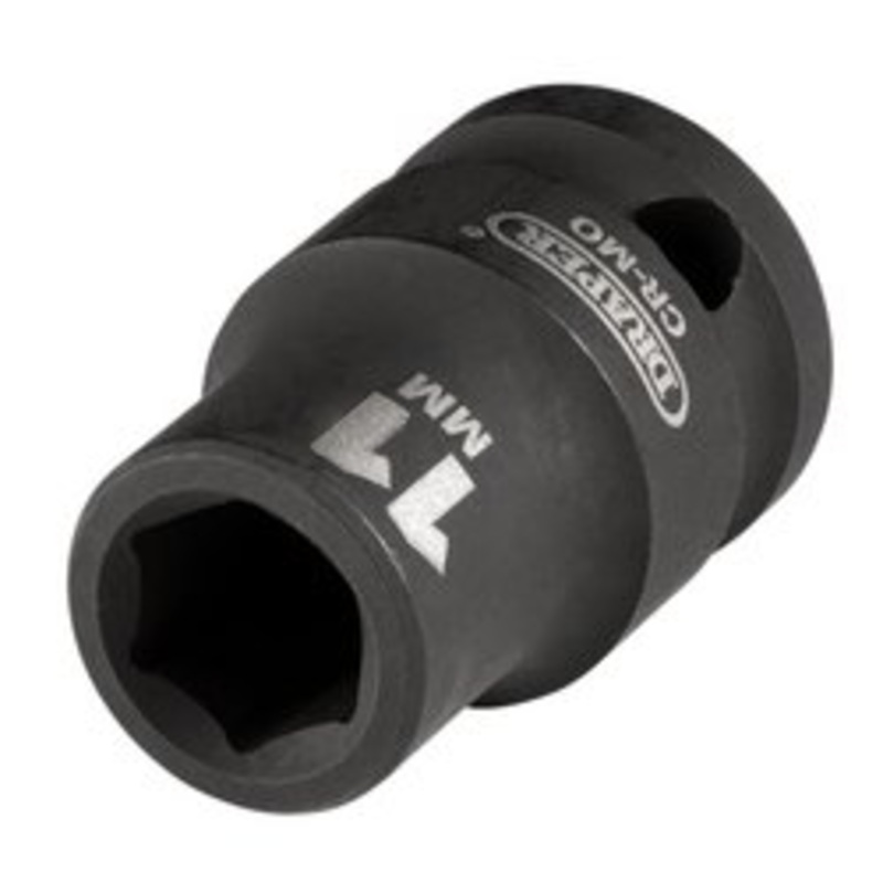 Draper Hi-Torq Metric Impact Socket, 1/2 Sq. Dr., 11Mm | 410Mm