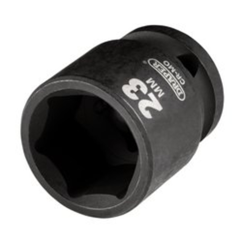 Draper Hi-Torq Metric Impact Socket, 1/2 Sq. Dr., 23Mm | 410Mm