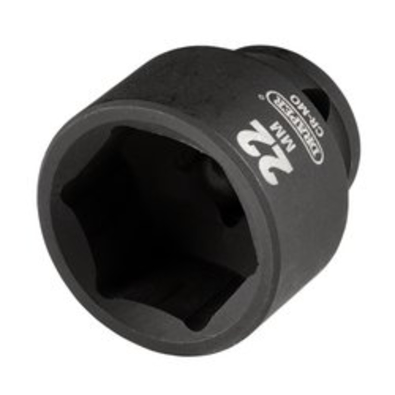 Draper Hi-Torq Metric Impact Socket, 3/8 Sq. Dr., 22Mm | 409-Mm