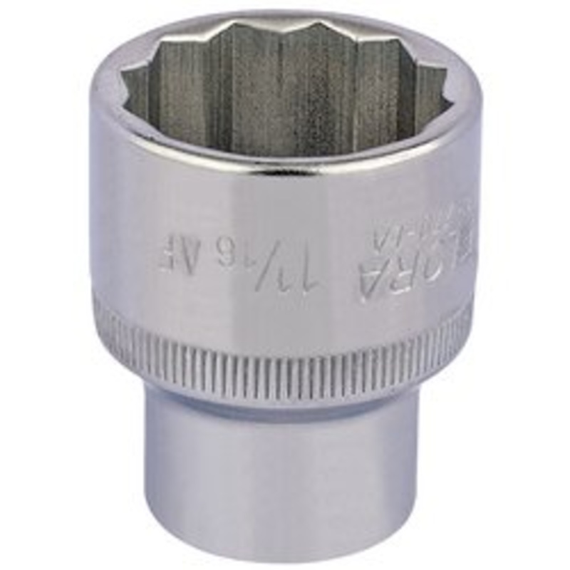 Elora Bi-Hexagon Socket, 1/2 Sq. Dr., 1.1/16 | 770-La 1.1/16