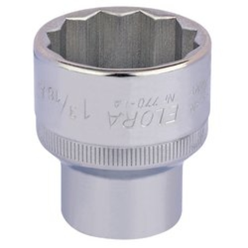 Elora Bi-Hexagon Socket, 1/2 Sq. Dr., 1.3/16 | 770-La 1.3/16
