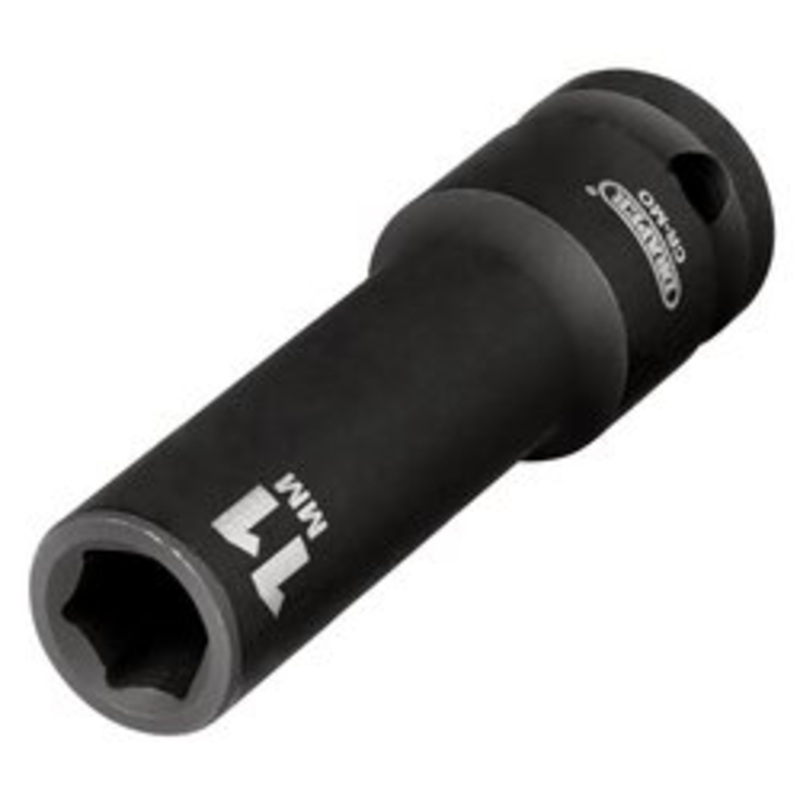 Draper Hi-Torq Deep Impact Socket, 1/2 Sq. Dr., 11Mm | 410D-Mm