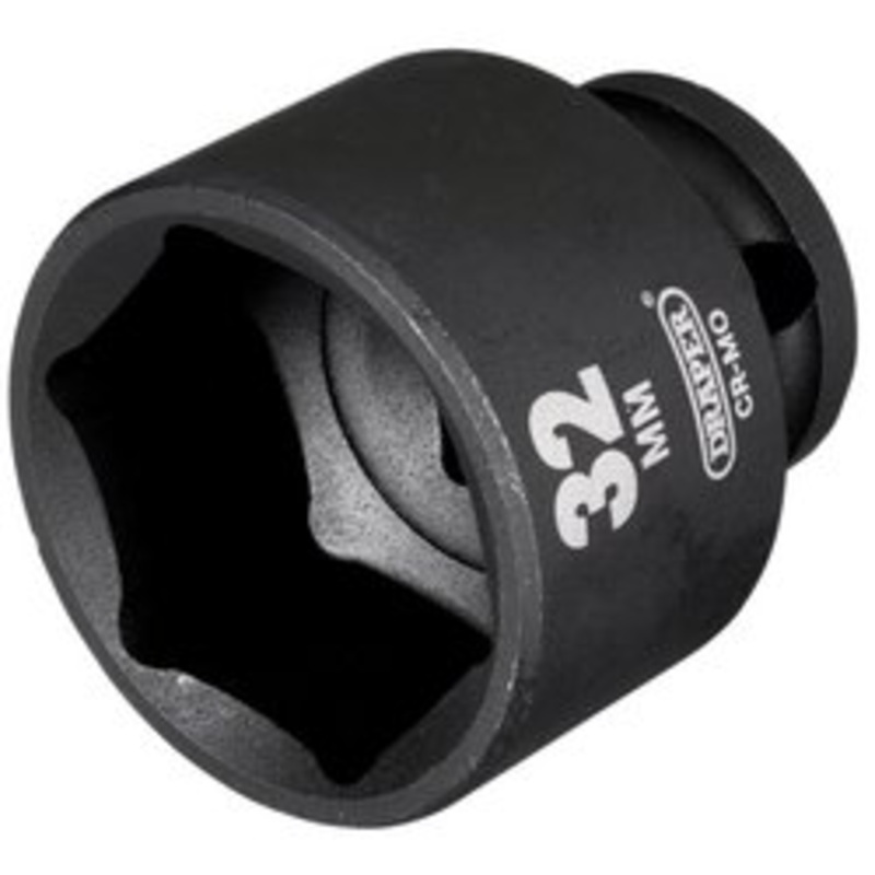 Draper Hi-Torq Impact Socket, 1/2 Sq. Dr., 32Mm | 410Mm