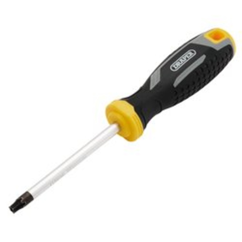 Draper Tx-Star Tamperproof Soft Grip Screwdriver, T40H X 100Mm | 200/Th