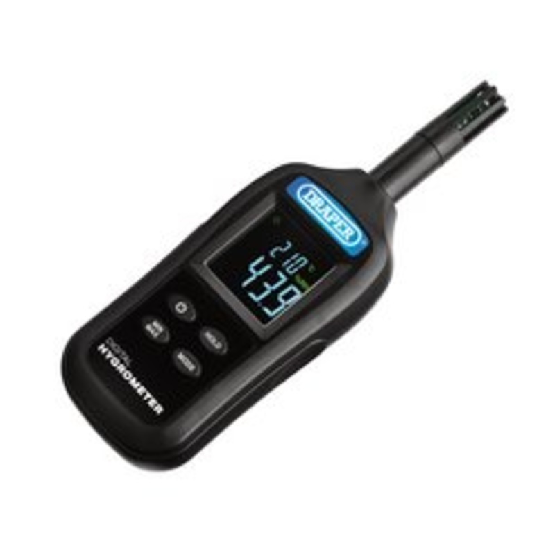 Handheld Digital Hygrometer – Humidity And Temperature Meter, 0-100% Rh And -20 To +70C | 180-Dh-1