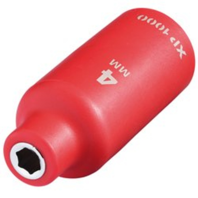 Xp1000 Vde Socket, 1/4 Sq. Dr., 4Mm | Xp1000-1/4-Soc