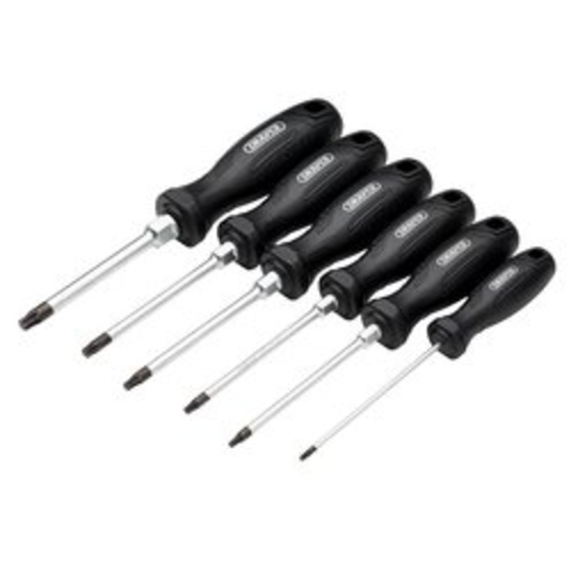 Draper Tx-Star Hard Grip Screwdriver Set (6 Piece) | 220/S3