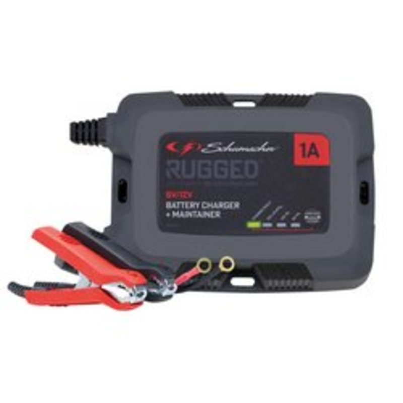 Schumacher Spx457 Rugged 6/12V Battery Charger And Maintainer, 1A | Spx457
