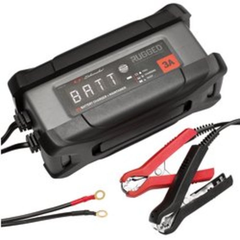 Schumacher Spx458 Rugged 12V Battery Charger And Maintainer, 3A | Spx458