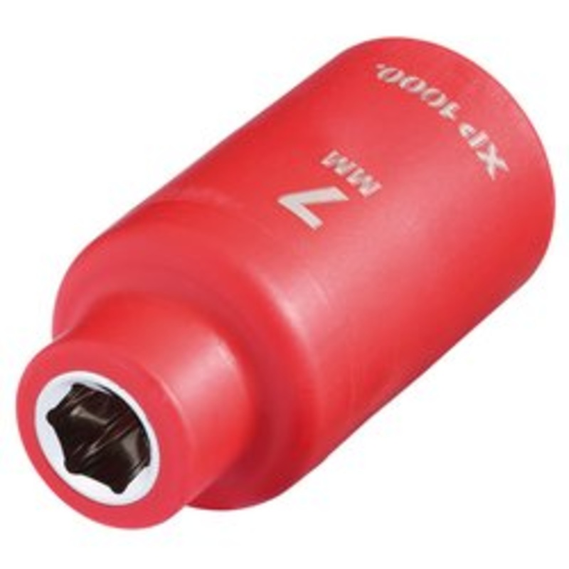 Xp1000 Vde Socket, 3/8 Sq. Dr., 7Mm | Xp1000-3/8-Soc