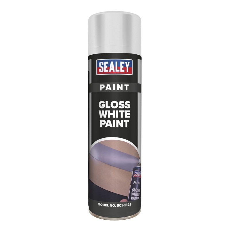 White Gloss Paint 500ml – SCS032S
