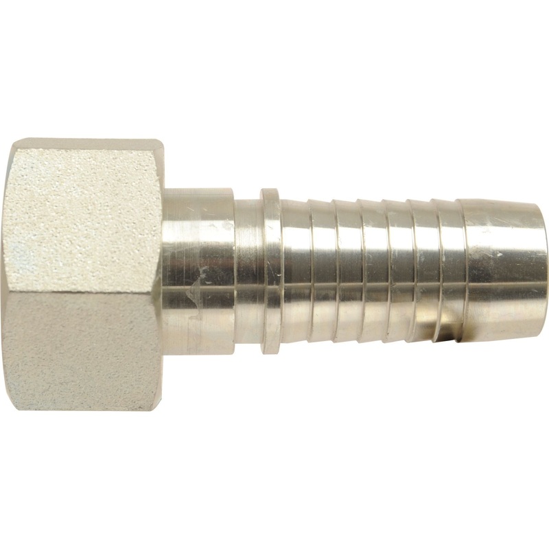 Dicsa Metric 24 Hose Insert 5/16” x M16 x 1.5 (10L) Female Thread Straight Swivel With O-Ring | Sparex Part No.S.53538