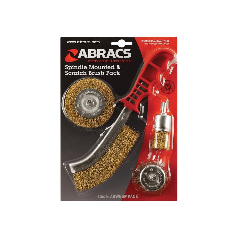 Spindle Mounted & Scratch Brush Pack – Sparex Part No. S.164795