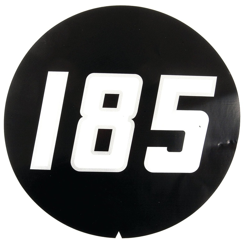 Decal – Massey Ferguson 185 | Sparex Part No.S.2087