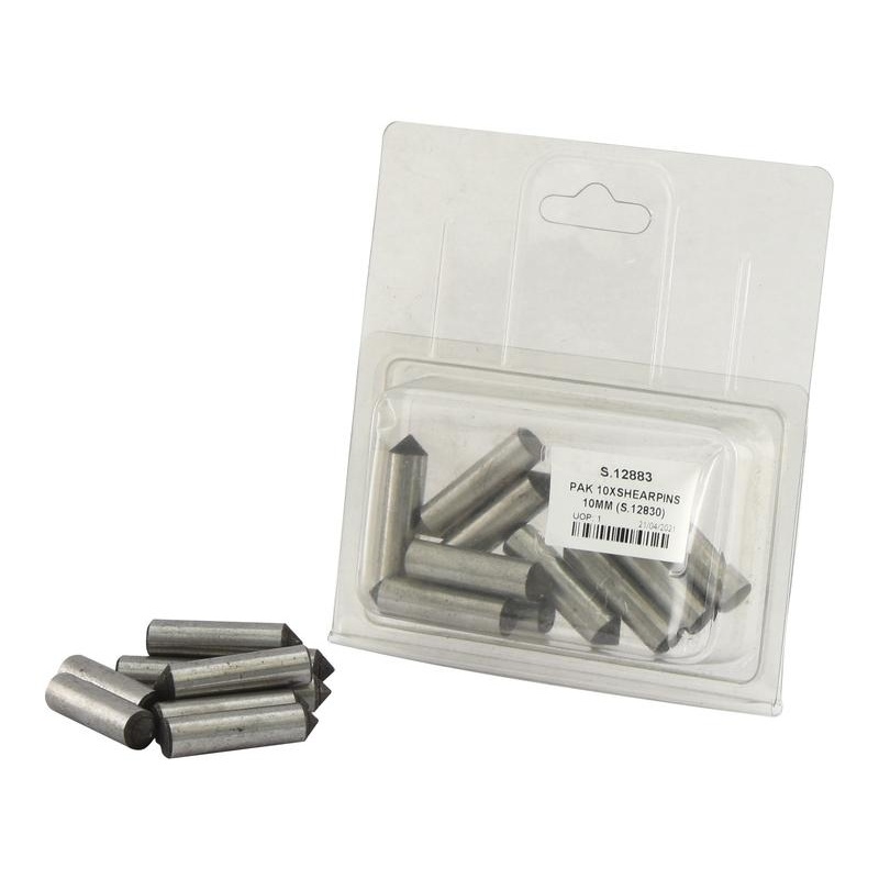 Shearpins M10 (Agripak 10 pcs.) | Sparex Part No. S.12883