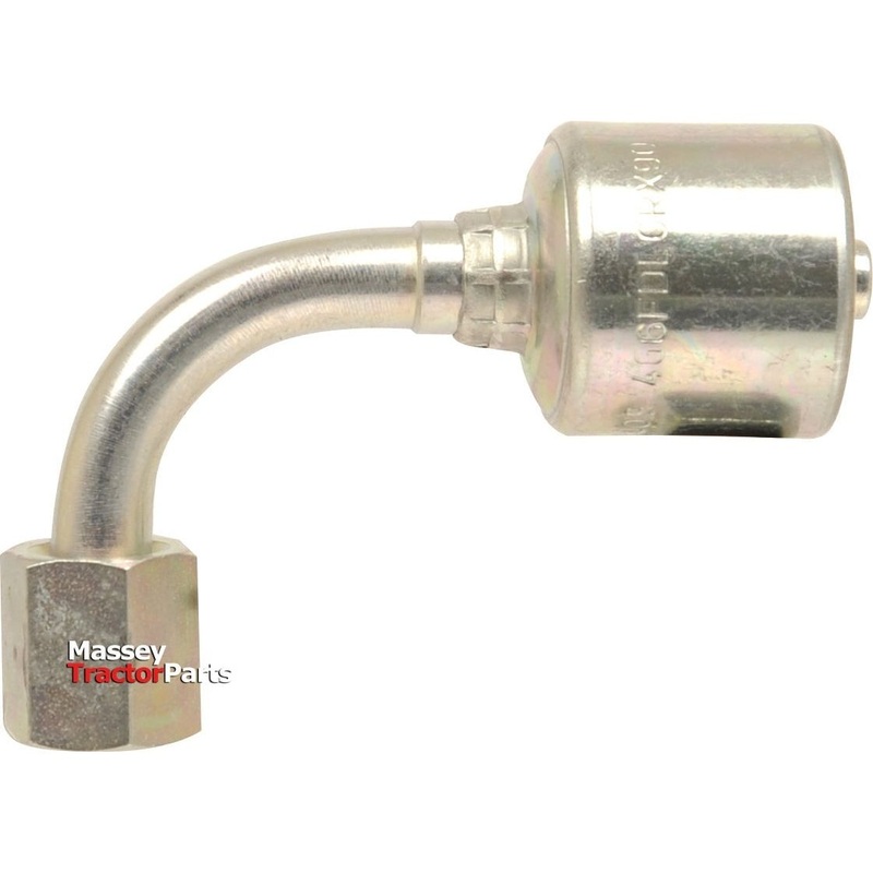 Gates Gates Metric 24 Hose Insert 3/8 x M22 x 1.50 () Female 90 Swept Swivel – S.116351