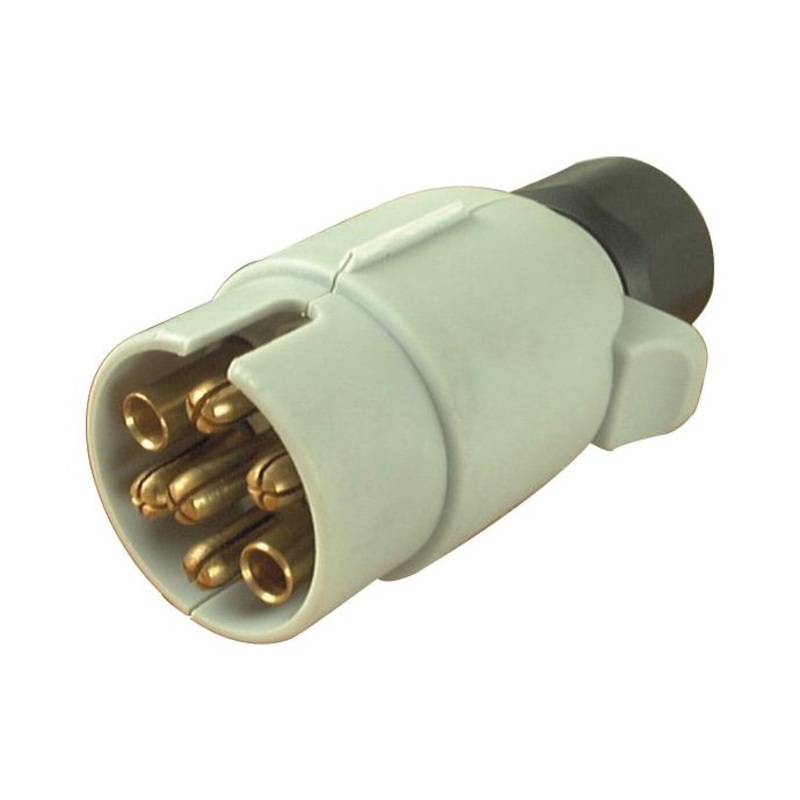 7 Pin Auxiliary Caravan Plug 12v (Plastic) | Sparex Part No.S.13545