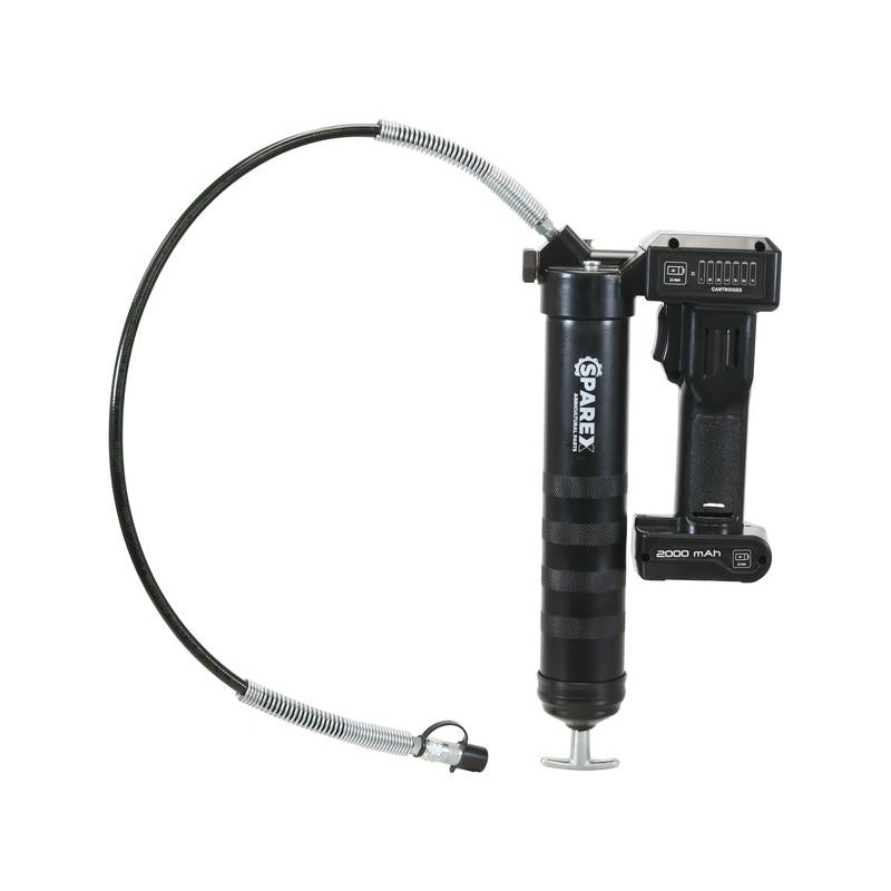 Rechargeable grease gun with integrated battery – Sparex Part No. S.170527