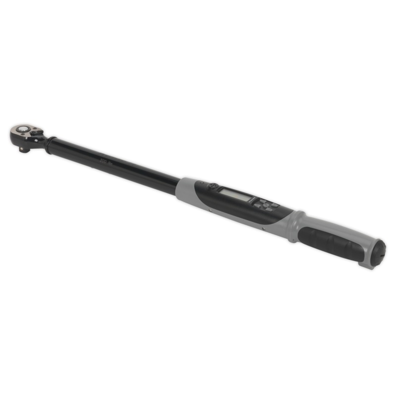 Angle Torque Wrench Digital 1/2Sq Drive 20-200Nm(14.7-147.5lb.ft) Black Series – STW306B