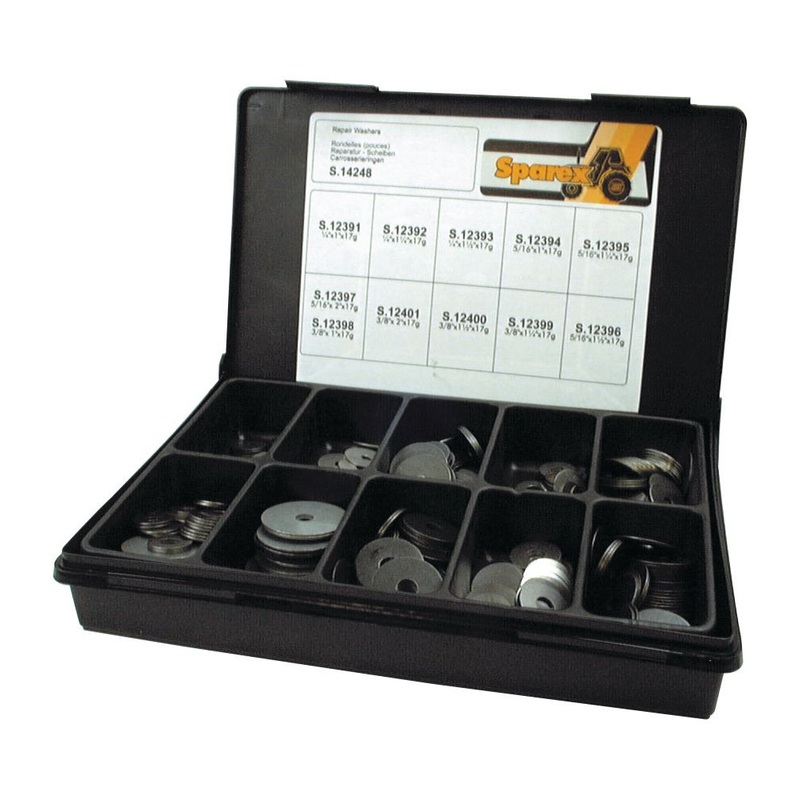 Metric Repair Washer, ID: 7 – 10mm, OD: 25.4 – 50.8mm, DIN or Standard No. DIN 7973), (Handipak 475 pcs.) | Sparex Part No.S.14248