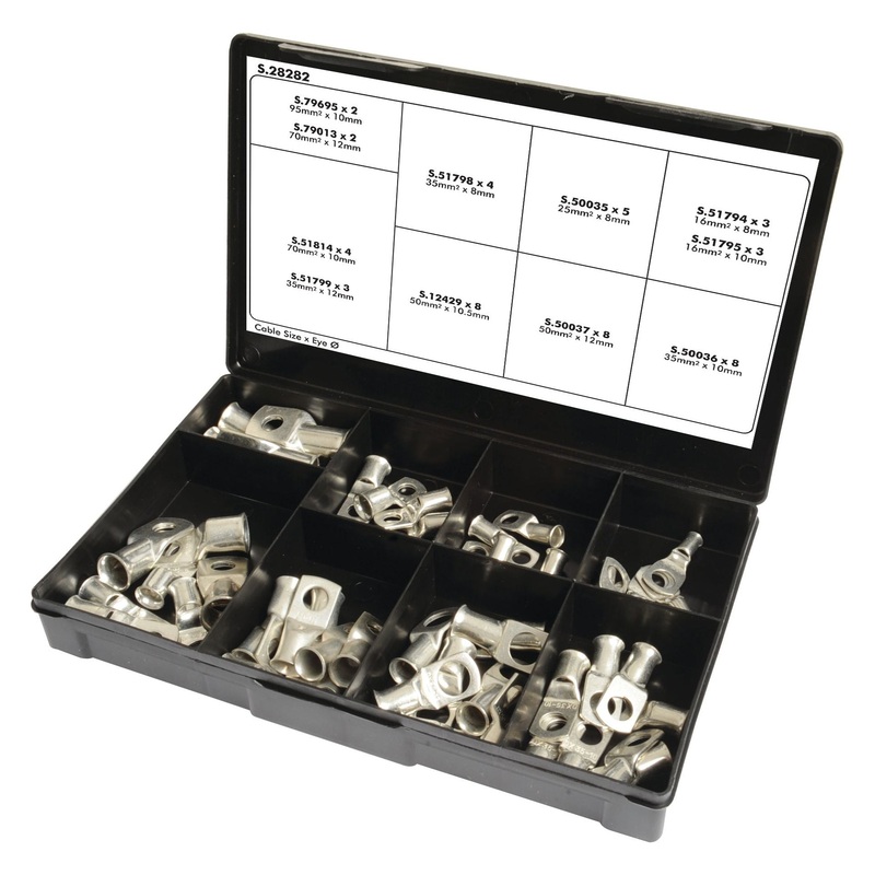 Swage On Ring Terminal Handipak (50 pcs.) – S.28282