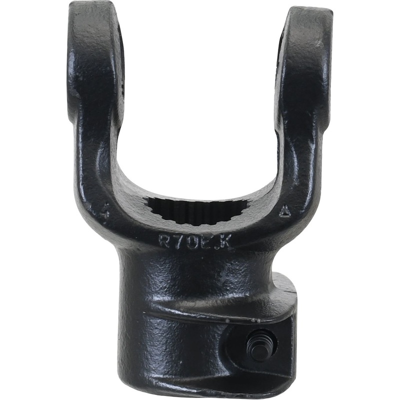PTO Yoke – Quick Release (U/J Size: 30.2 x 92mm) Size: 1 3/4”-20 Spline | Sparex Part No.S.14430