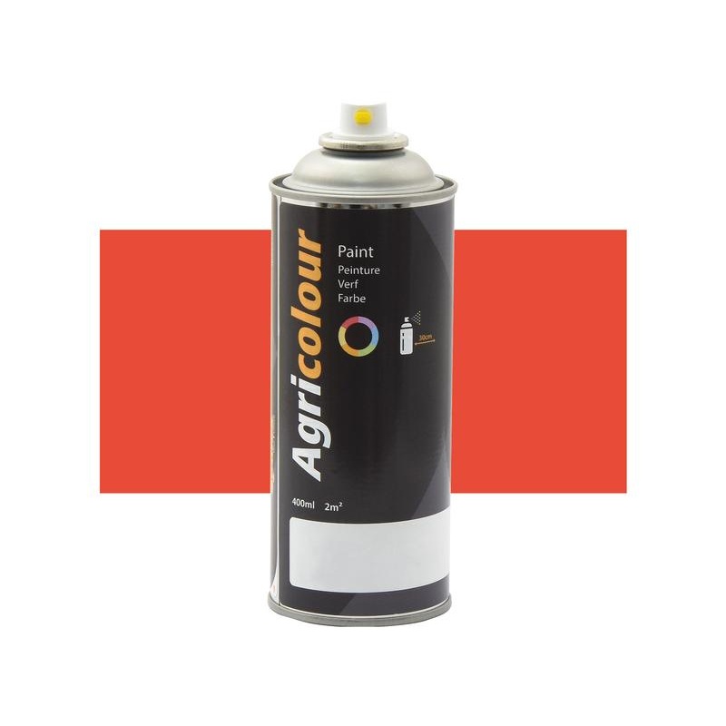 Agricolour – Pure Orange Gloss Paint 400ml Aerosol – Sparex Part No. S.92004