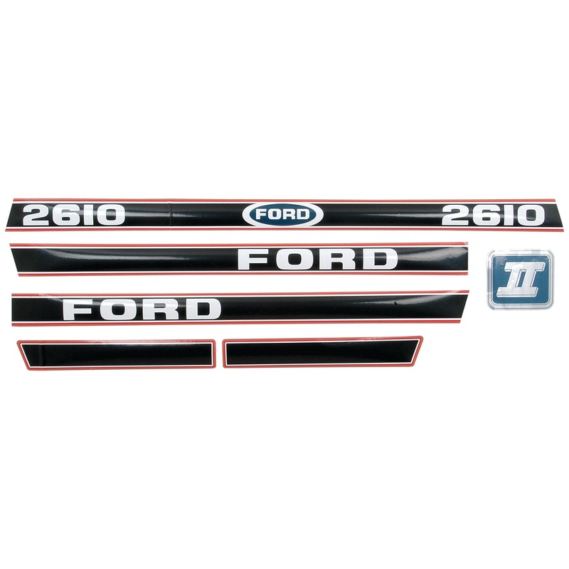 Decal Set – Ford / New Holland 2610 Force II | Sparex Part No.S.12101