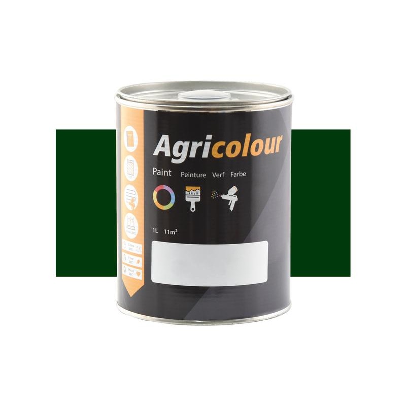 Paint – Agricolour – Blue Green, Gloss 1 ltr(s) Tin | Sparex Part Number: S.82865