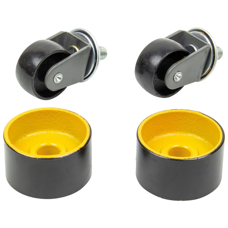 WINNTEC 09823 Steel Wheel Set for 3 TON Turbo-Lift Jack HY03-00005