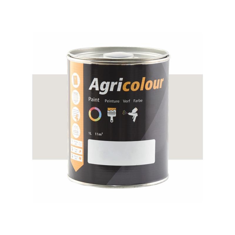 Agricolour – White Gloss Paint 1L Tin – Sparex Part No. S.82957