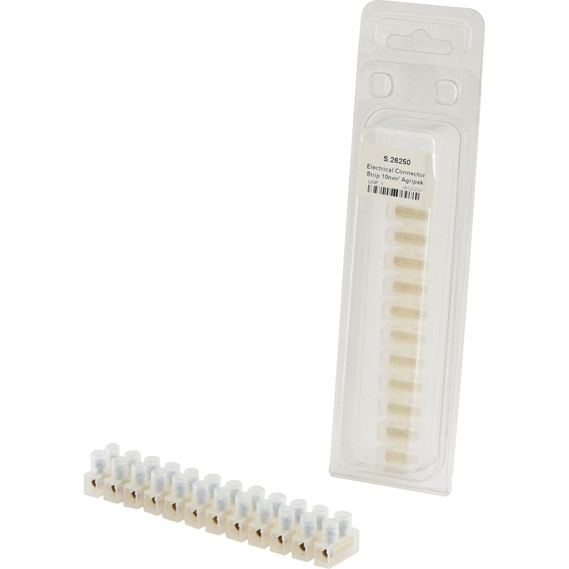 Electrical Connector Strip 10mm (Agripak 1 pc.) | Sparex Part No.S.26250