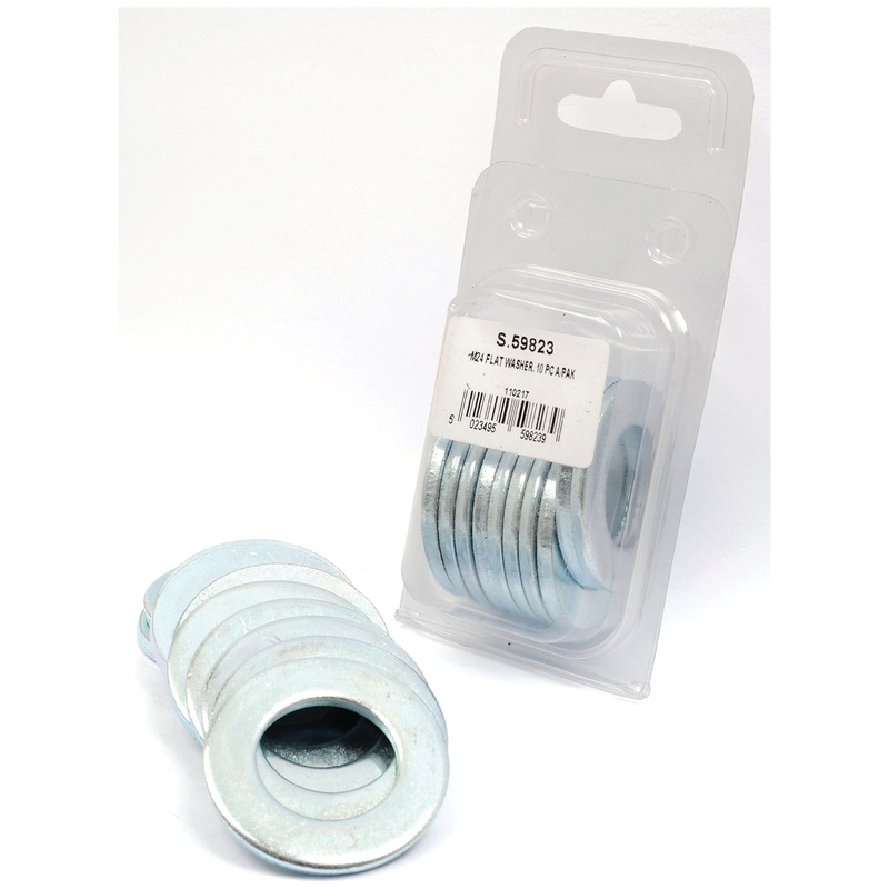 Metric Flat Washers, ID: 24mm (DIN | Standard No. DIN 125A) 10 pcs. Agripak | Sparex Part No.S.59823