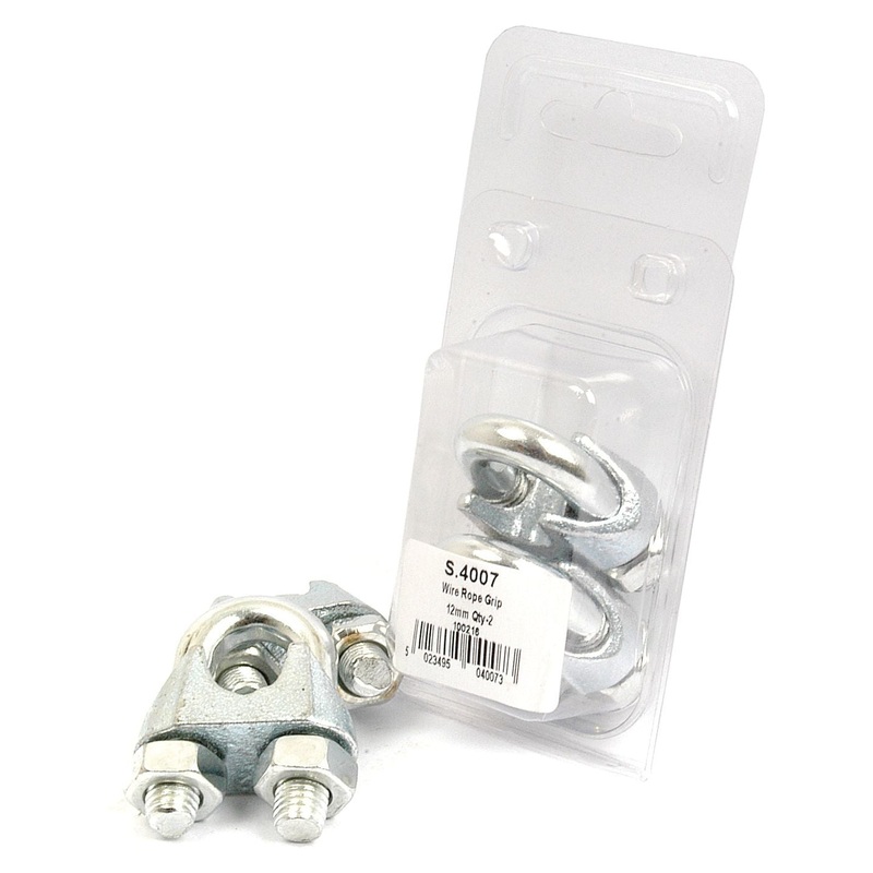 Wire Rope Clips, Wire 11mm (7/16”) 2 pcs. Agripak | Sparex Part No.S.4007