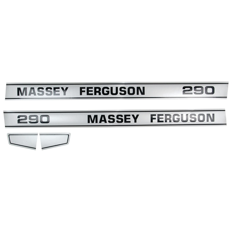 Decal Set – Massey Ferguson 290 | Sparex Part No.S.41192