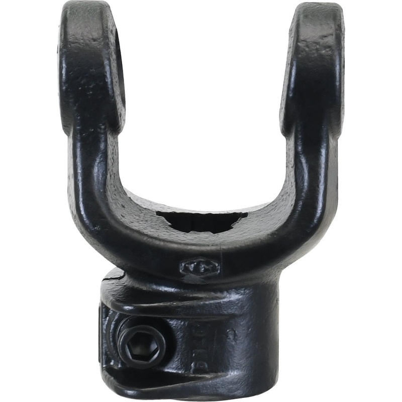 PTO Yoke – Interfering Clamp Bolt (U/J Size: 30.2 x 92mm) Size: 1 3/8”-6 Spline | Sparex Part No.S.7506