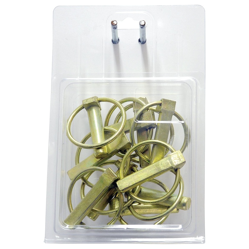 Round Linch Pin, Pin 11mm x 44.5mm (10 pcs. Agripak) | Sparex Part No.S.5206
