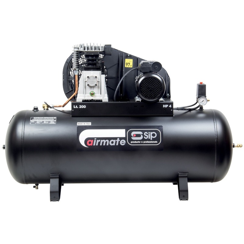 SIP PX4/200B Belt Drive Compressor 3hp 200L  SIP-05308