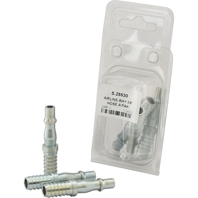 Adaptor 3/8” ID Hose Tailpiece (Agripak 3 pcs.) | Sparex Part No.S.25530