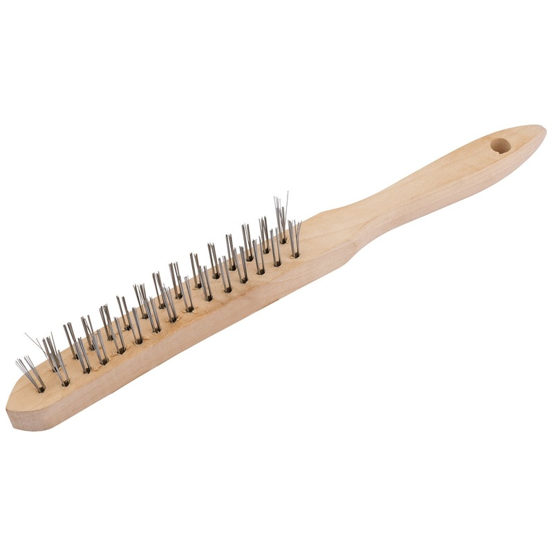 Draper Redline 2 Row Wire Scratch Brush – RL-WB2