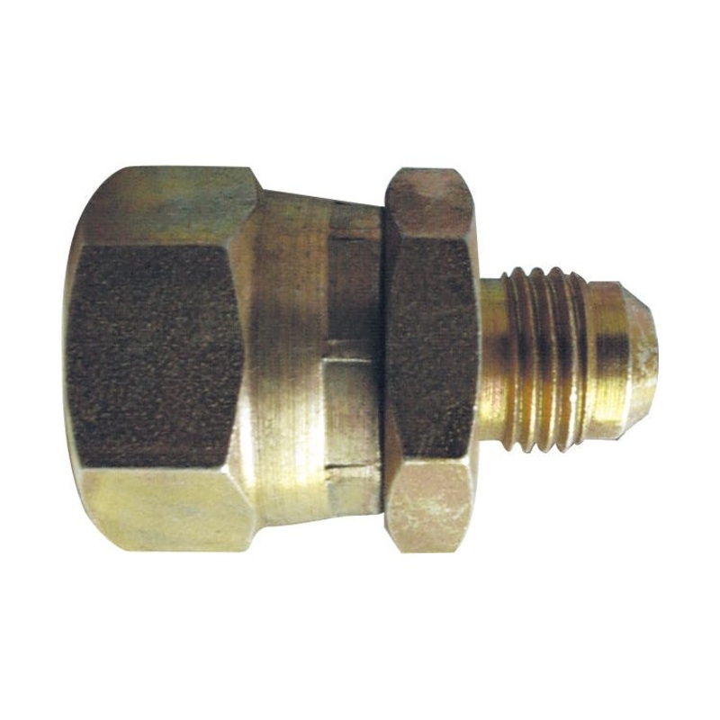 Hydraulic Adaptor 9/16” JIC Male x 3/8” BSP Swivel Female | Sparex Part No.S.11994