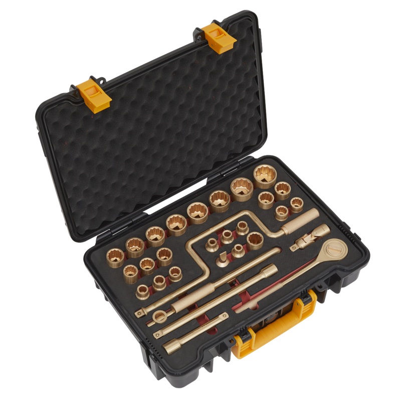 Socket Set 31pc 1/2Sq Drive – Non-Sparking – NS039