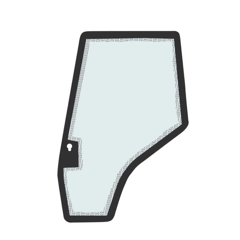 AGCO | Glass, Left (The Appropriate Safety Decals Must Be Ordered And Fitted) – 3804659M1